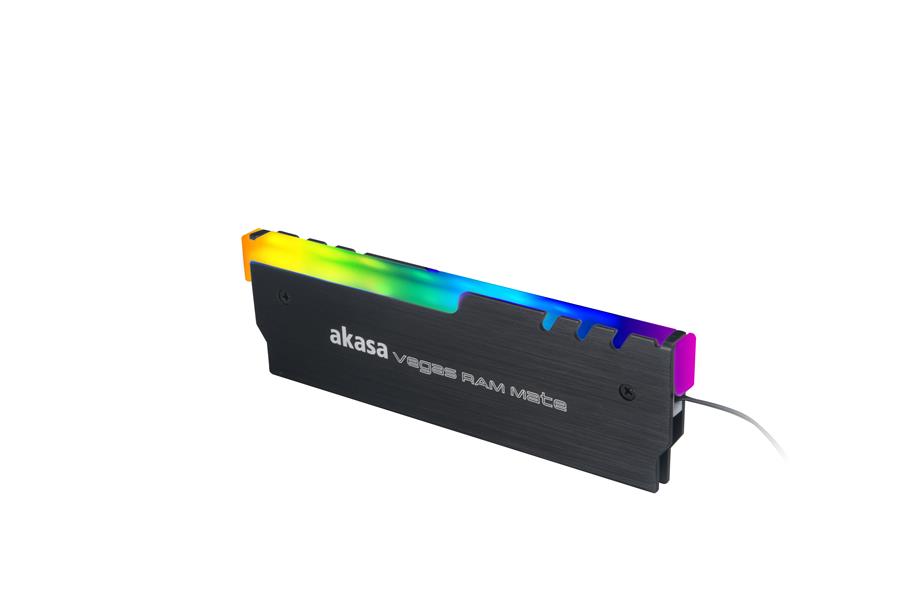 Akasa VEGAS RAM MATE Addressable RGB RAM sink LED KIT ASUS Aura MSI Mystic Light Sync Gigabyte Fusion ASRock Cert 