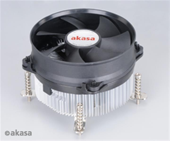 Akasa LGA775 115X Ali Multidirectional Screw and Backplate mounted heatsink with 92mm PWM fan EBR Bearing