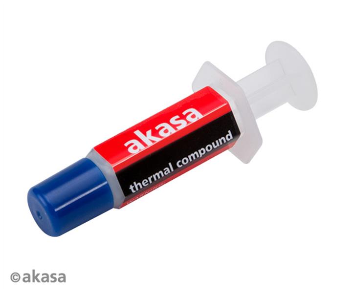 Akasa Premium Hi-reliability and performance non pressure dependent thermal compound 3g with spreader card