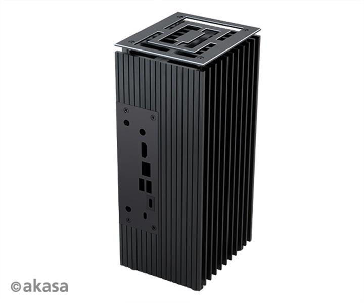 Akasa Turing FX Fanless case NUC Brd Specific up to i7 2 5 HDD SSD Frost Canyon 