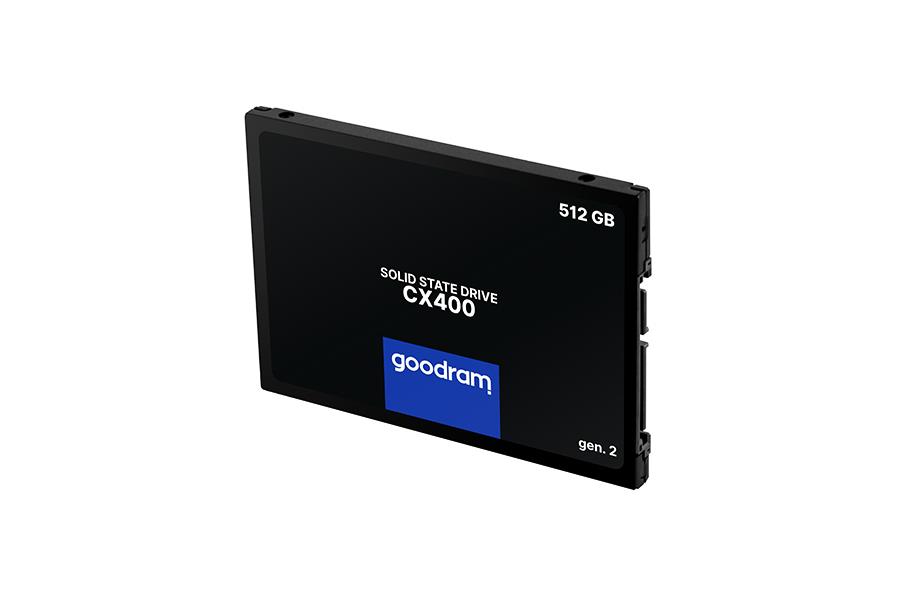 GOODRAM CX400 gen 2 SSD 2 5 512 GB SATA III 3D TLC Retail 550 500 MB s