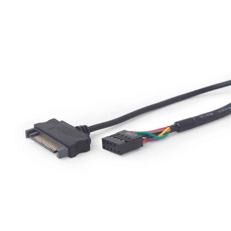 Gembird 3 5 inch inbouw kaartlezer met removable frontside 2 5 inch HDD slot - sata zwart nodig: motherboard USB IDC9 and SATA port 
