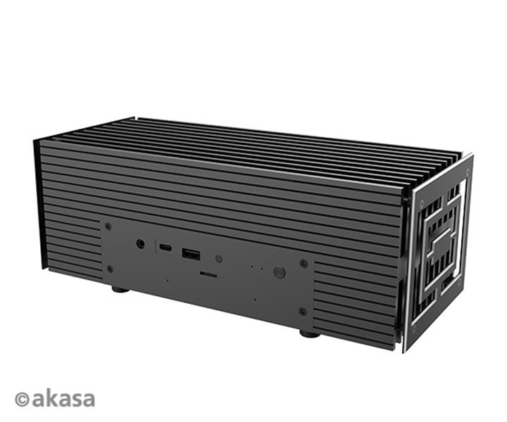 Akasa Turing A50 Compact fanless case for ASUS Mini PC PN50 4000 series up to Ryzen 7 Radeon Vega 7 Graphics