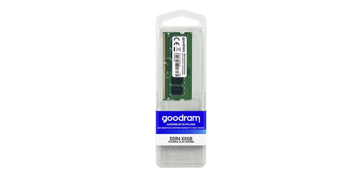 GOODRAM Essential 16GB 3200MHz CL22 SR SODIMM