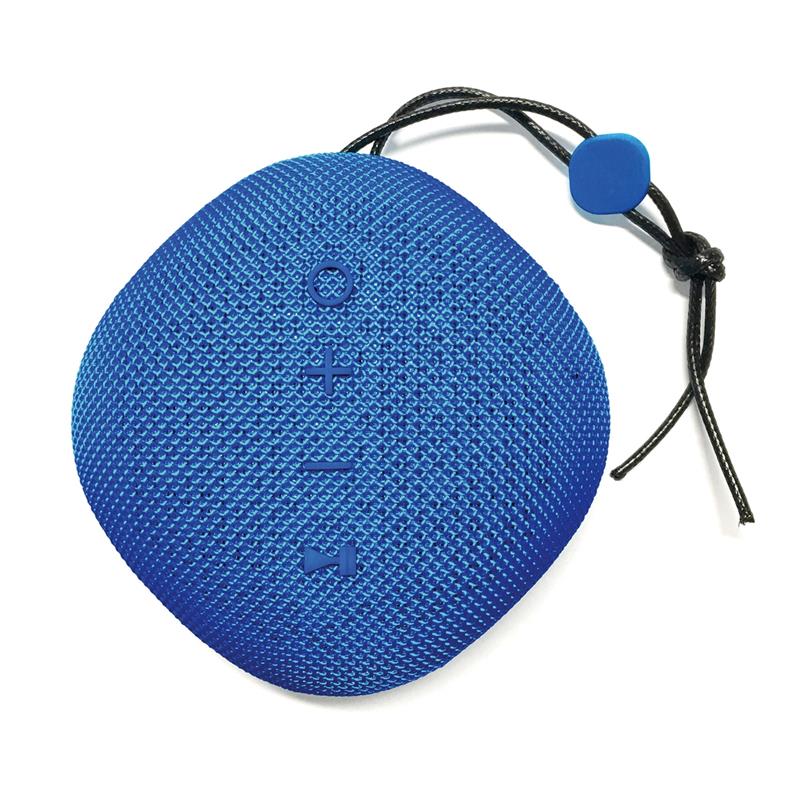 Platinet Outdoor wireless Speaker IPX5 waterproof 6W cardreader Bluetooth v5 EDR 1500mAh accu 243g BLAUW