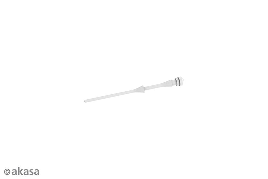 Akasa Siliconized Rubber Pins for Fan mounting White 20pcs
