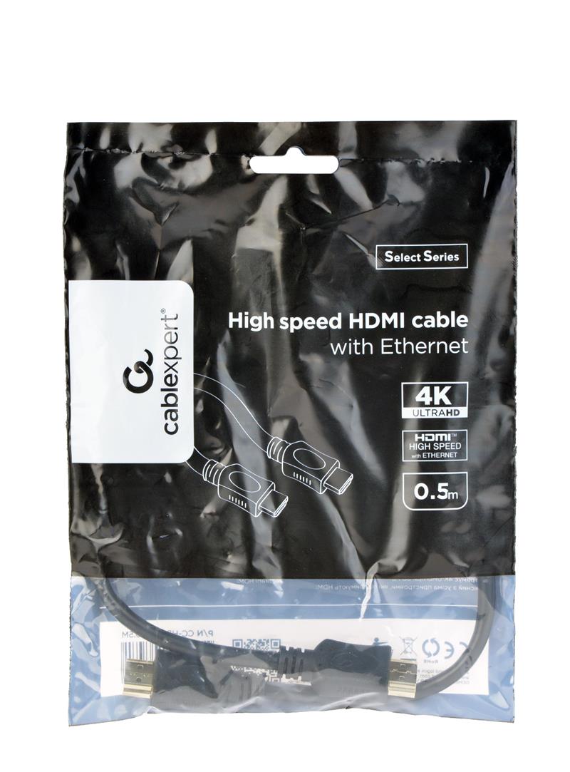 High Speed ??HDMI kabel met Ethernet Select Series 0 5 m