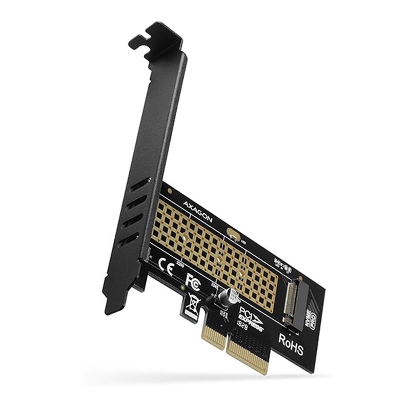 AXAGON PCI-E 3 0 4x - M 2 SSD NVMe up to 80mm SSD