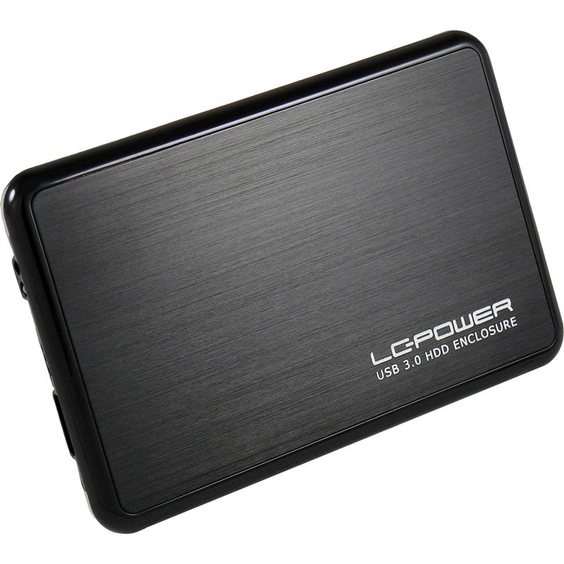 LC-Power LC-25BUB3 2 5 External SATA Enclosure USB 3 0 alu black