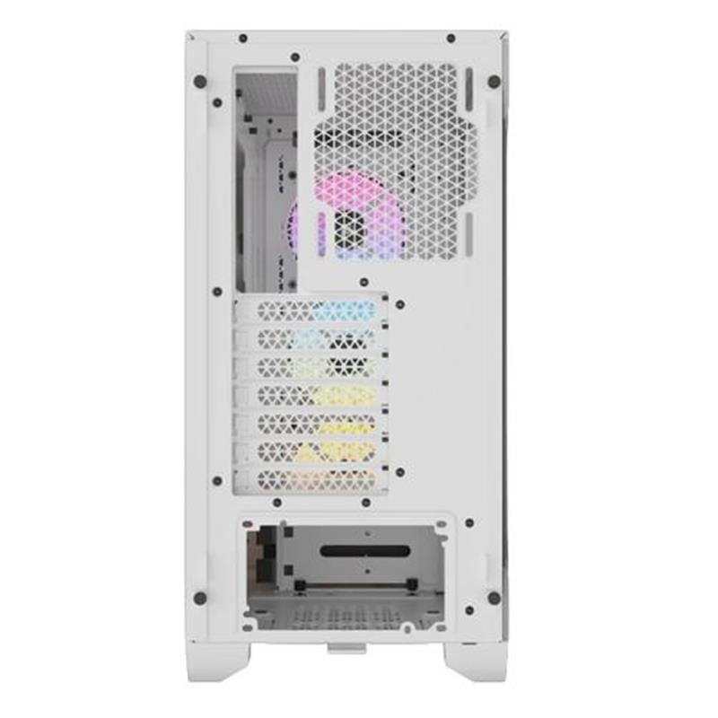 3000D RGB Tempered Glass Mid-Tower White