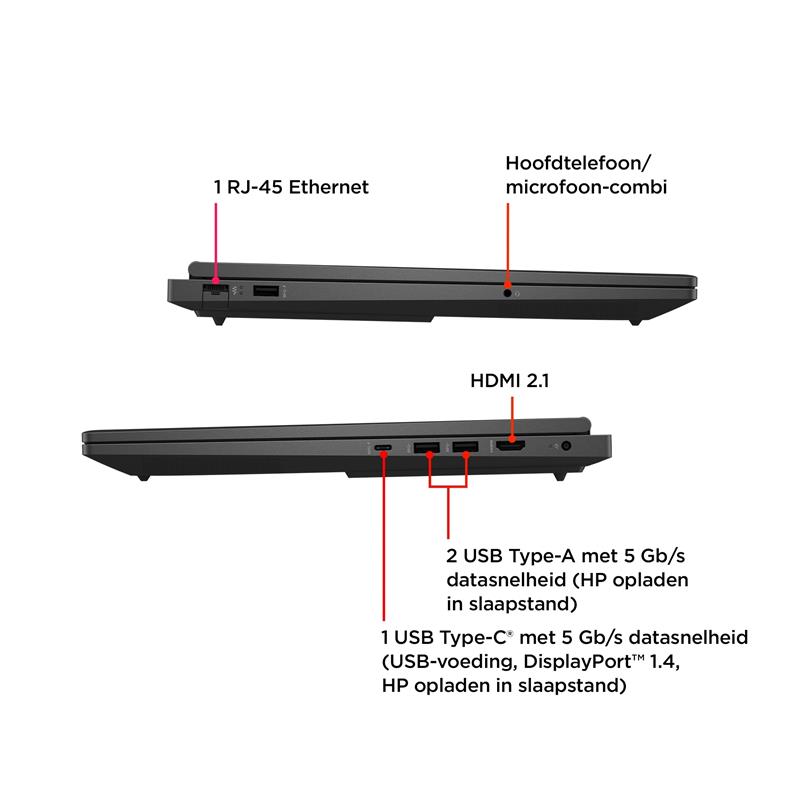 HP OMEN 16-xf0075nd AMD Ryzen™ 9 7940HS Laptop 40,9 cm (16.1"") Quad HD 32 GB DDR5-SDRAM 1 TB SSD NVIDIA GeForce RTX 4070 Wi-Fi 6E (802.11ax) Windows 