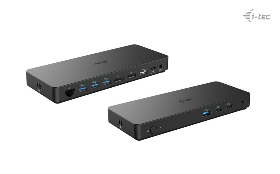 i-tec USB-C Triple Display Docking Station Gen 2 Pro + Power Delivery 100W