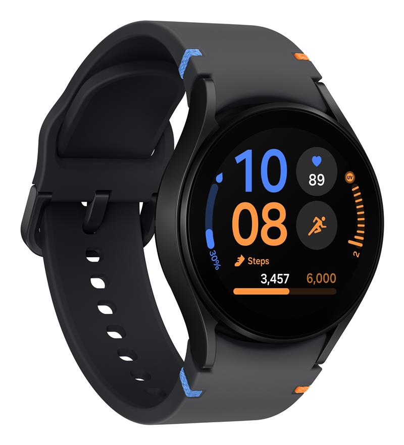 Samsung Galaxy Watch FE 3,05 cm (1.2"") AMOLED 40 mm Digitaal 396 x 396 Pixels Touchscreen Zwart Wifi GPS