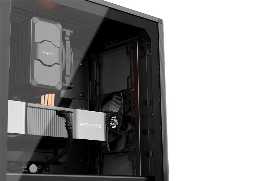 be quiet! PURE BASE 501 Airflow Window Black Midi Tower Zwart