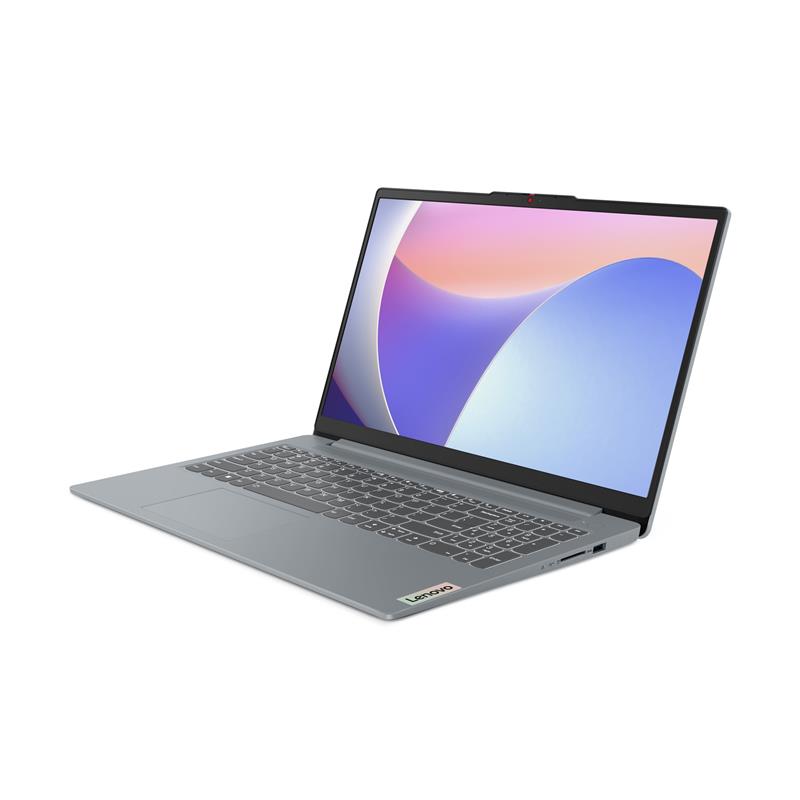 Lenovo IdeaPad Slim 3 Intel® Core™ i5 i5-12450H Laptop 39,6 cm (15.6"") Full HD 8 GB LPDDR5-SDRAM 512 GB SSD Wi-Fi 5 (802.11ac) Windows 11 Home Grijs