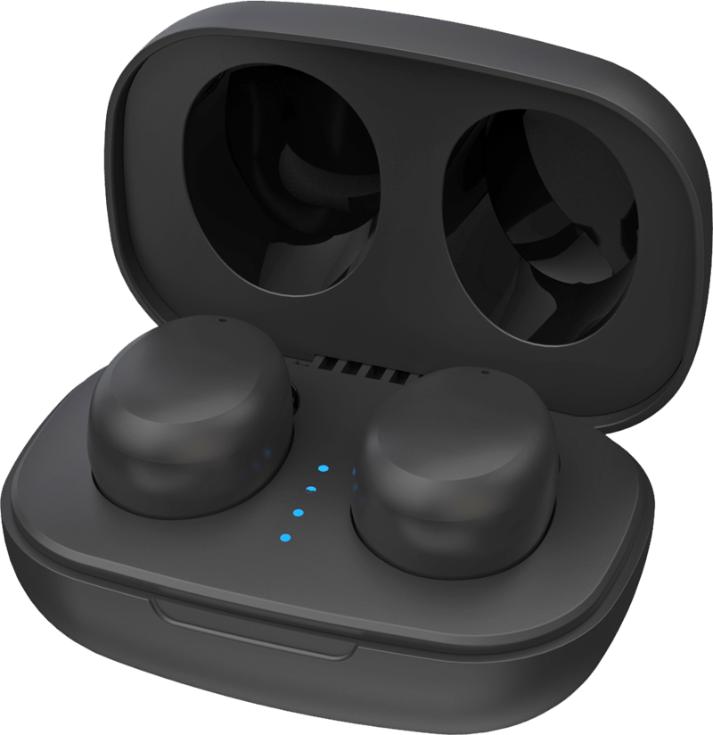 Sbox bluetooth in-ear oortjes zwart