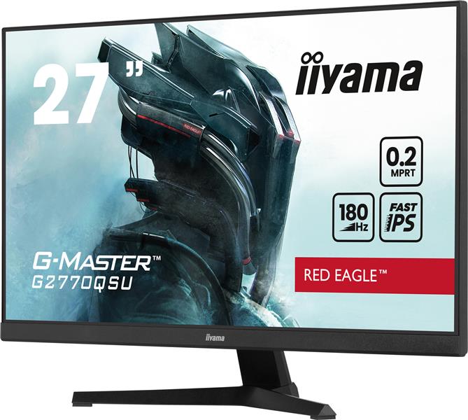 iiyama G-MASTER G2770QSU-B6 computer monitor 68,6 cm (27"") 2560 x 1440 Pixels Wide Quad HD LED Zwart