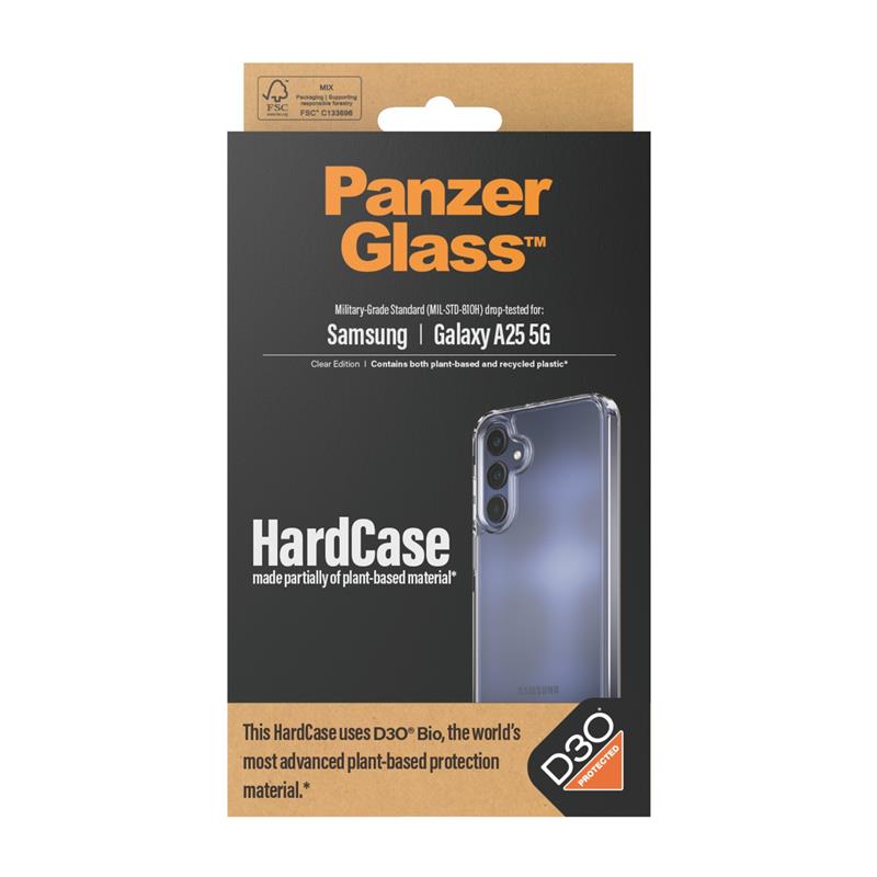 PanzerGlass HardCase with D3O Samsung New A24 5G mobiele telefoon behuizingen Hoes Transparant