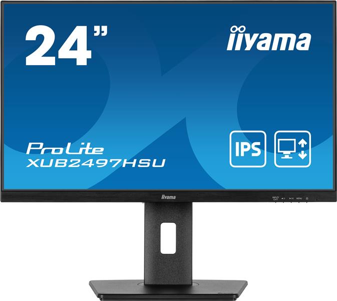 iiyama ProLite XUB2497HSU-B1 computer monitor 61 cm (24"") 1920 x 1080 Pixels Full HD LED Zwart