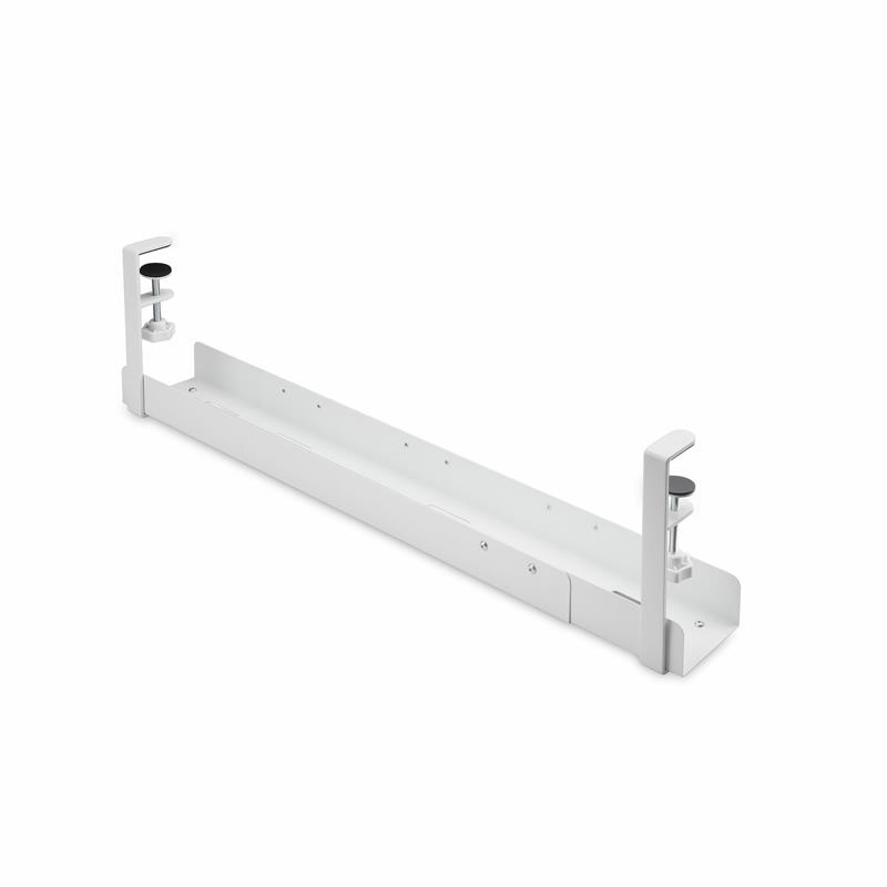 StarTech.com CALW-DESK-CABLE-TRAY kabelbeheersysteem Bureau Kabelgoot Wit 1 stuk(s)