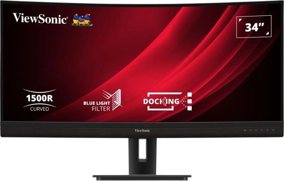 Viewsonic VG3456C computer monitor 86,4 cm (34"") 3440 x 1440 Pixels UltraWide Quad HD LED Zwart