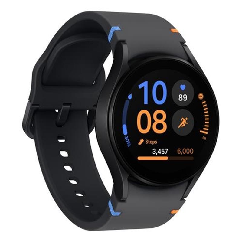 Samsung Galaxy Watch FE 3,05 cm (1.2"") AMOLED 40 mm Digitaal 396 x 396 Pixels Touchscreen Zwart Wifi GPS