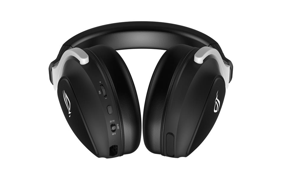 ASUS ROG Delta S Wireless Hoofdtelefoons Draadloos Hoofdband Gamen Bluetooth Zwart