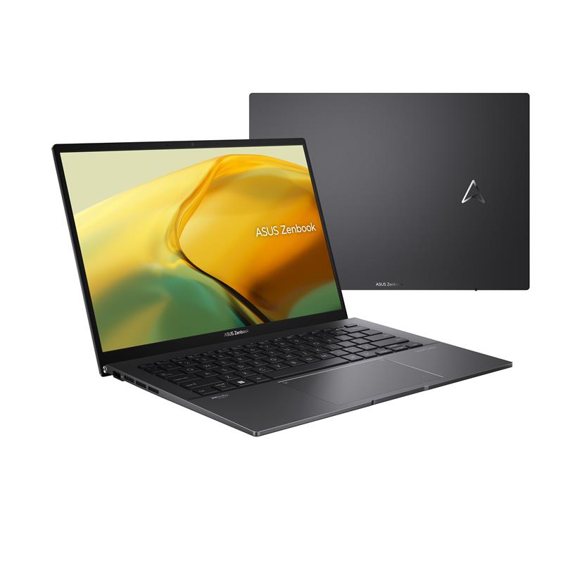 ASUS Zenbook 14 BM3402YA-KP848X AMD Ryzen™ 5 7530U Laptop 35,6 cm (14"") WQXGA 16 GB LPDDR4x-SDRAM 512 GB SSD Wi-Fi 6E (802.11ax) Windows 11 Pro Zwart