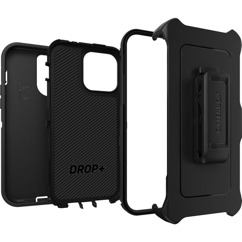 OtterBox Defender mobiele telefoon behuizingen 17 cm (6.7"") Clutch case/hoesje Zwart