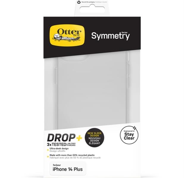 OtterBox Symmetry mobiele telefoon behuizingen 17 cm (6.7"") Hoes Transparant