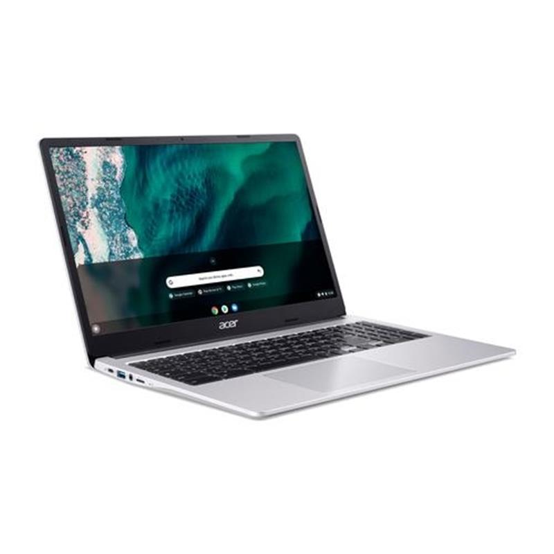 Acer Chromebook 315 CB315-4HT-C9SQ N5100 39 6 cm 15 6 Touchscreen Full HD Intel Celeron 4 GB LPDDR4x-SDRAM 64 GB eMMC Wi-Fi 6 802 11ax ChromeOS Zilver