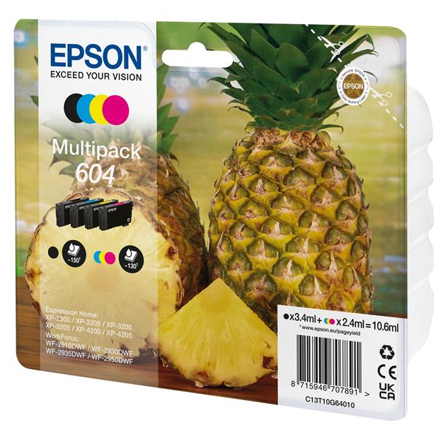 EPSON Multipack 4colours 604 Ink