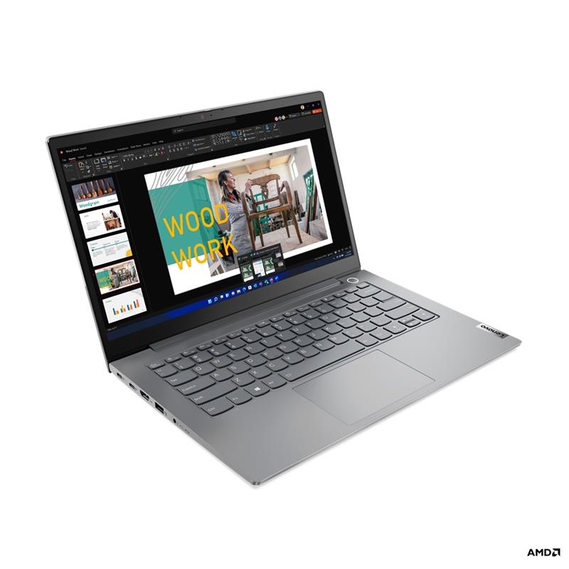 Lenovo ThinkBook 14 5625U Notebook 35,6 cm (14"") Full HD AMD Ryzen™ 5 16 GB DDR4-SDRAM 256 GB SSD Wi-Fi 6 (802.11ax) Windows 11 Pro Grijs