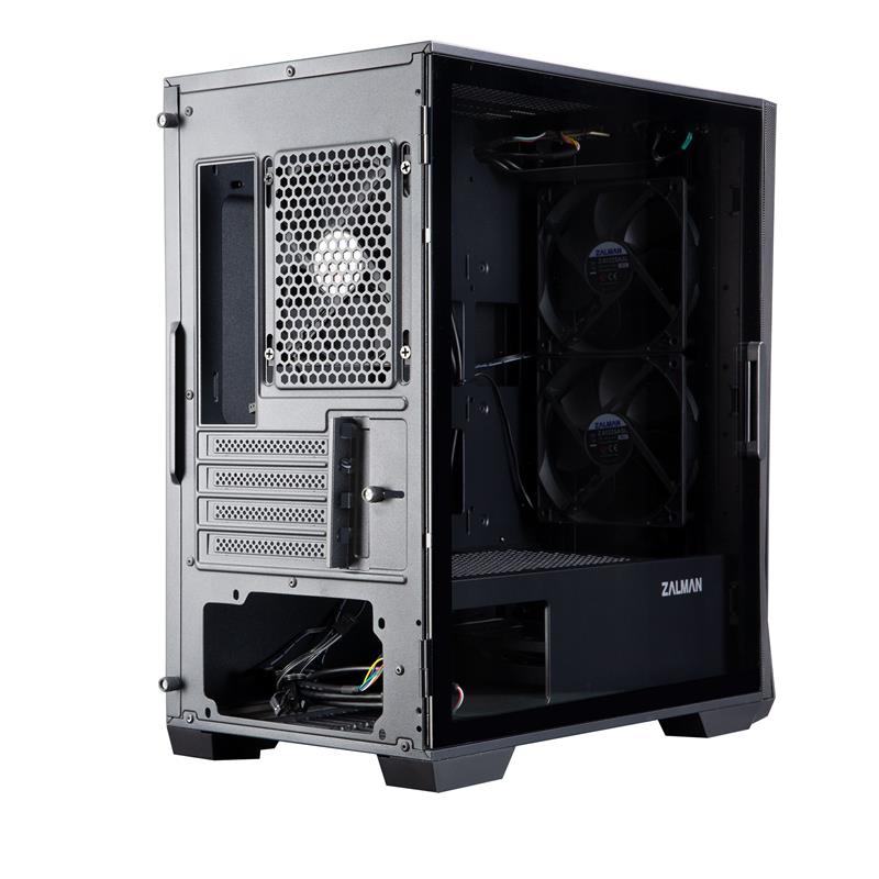 Zalman Z1 ICEBERG BLACK computerbehuizing Mini Tower Zwart