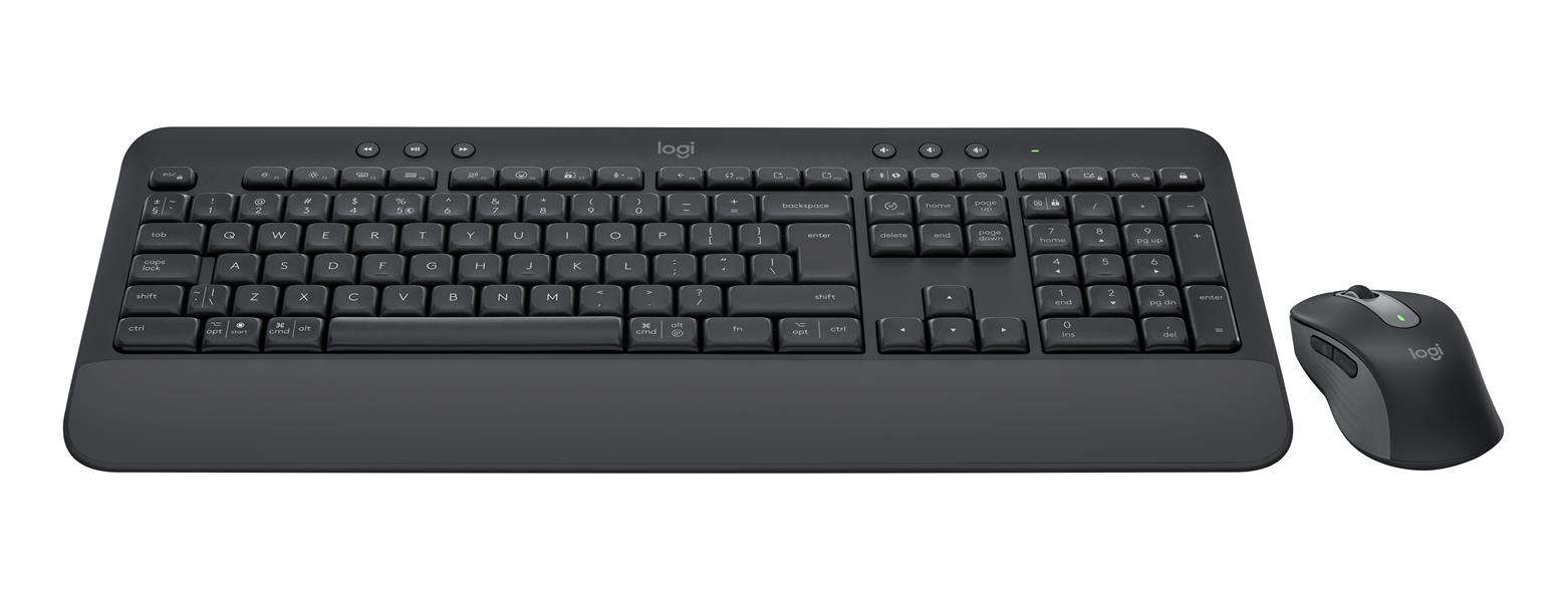 Logitech Signature MK650 Combo For Business toetsenbord Inclusief muis RF-draadloos + Bluetooth QWERTZ Hongaars Grafiet