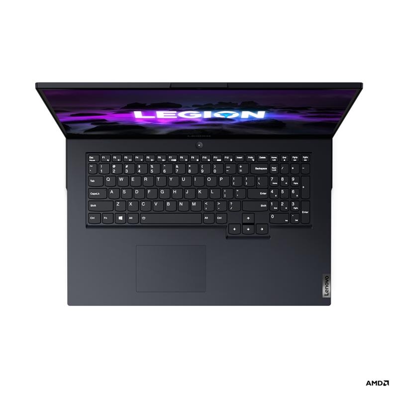 Lenovo Legion 5 Laptop 43,9 cm (17.3"") Full HD AMD Ryzen™ 7 5800H 16 GB DDR4-SDRAM 512 GB SSD NVIDIA GeForce RTX 3050 Wi-Fi 6 (802.11ax) Windows 11 H