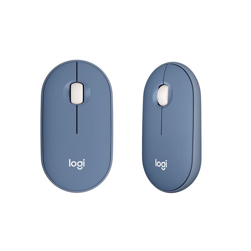 LOGI Pebble M350 Wl Mouse - BLUEBERRY