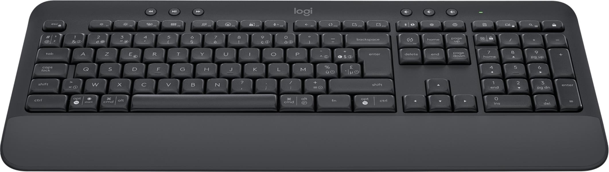 Logitech Signature K650 toetsenbord RF-draadloos + Bluetooth AZERTY Nederlands Grafiet