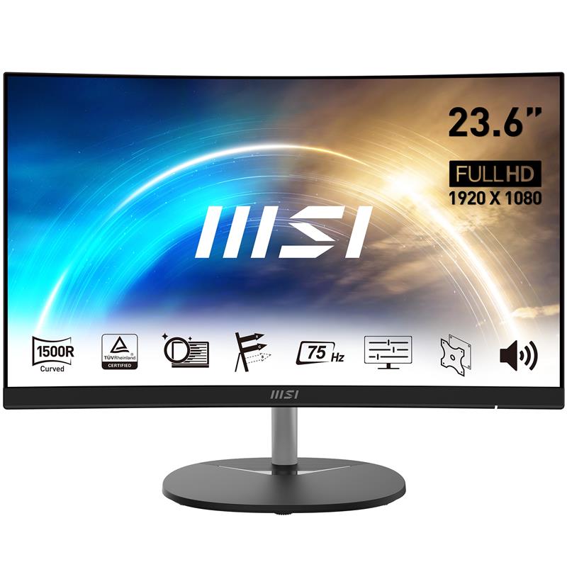 MSI Pro MP241CA computer monitor 59,9 cm (23.6"") 1920 x 1080 Pixels Full HD Zwart