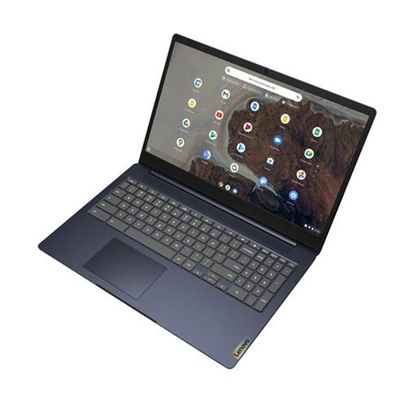 Lenovo IdeaPad 3 Chrome 15IJL6 Chromebook 39,6 cm (15.6"") Full HD Intel® Pentium® Silver N6000 8 GB LPDDR4x-SDRAM 128 GB eMMC Wi-Fi 6 (802.11ax) Chro