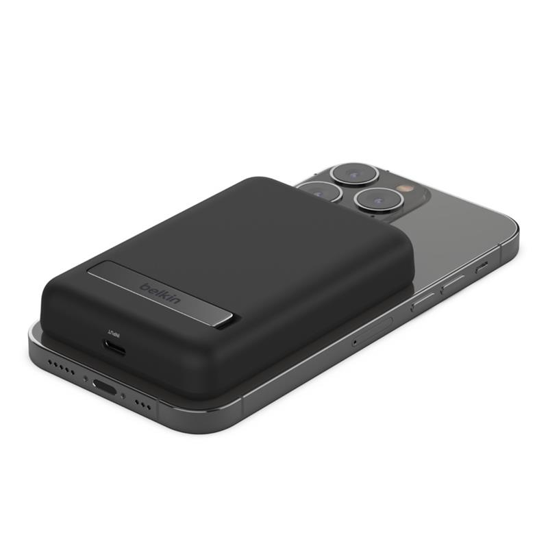 Belkin BPD004btBK 5000 mAh Draadloos opladen Zwart
