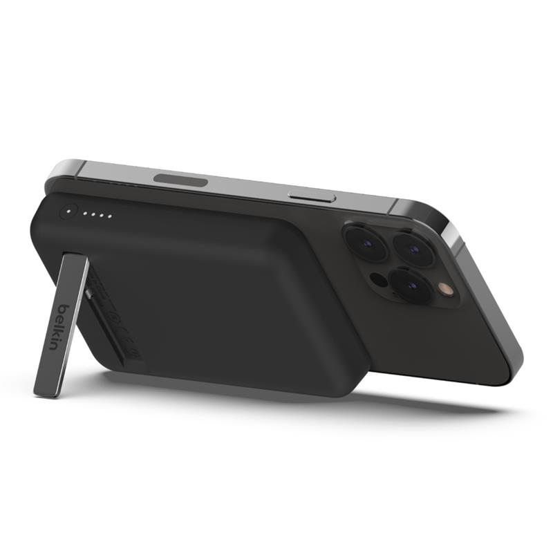 Belkin BPD004btBK 5000 mAh Draadloos opladen Zwart