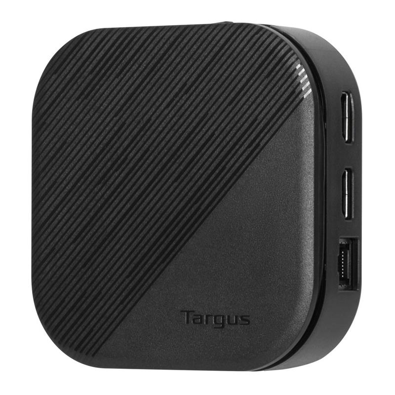 Targus DOCK116GLZ notebook dock & poortreplicator Bedraad USB 3.2 Gen 2 (3.1 Gen 2) Type-C Zwart