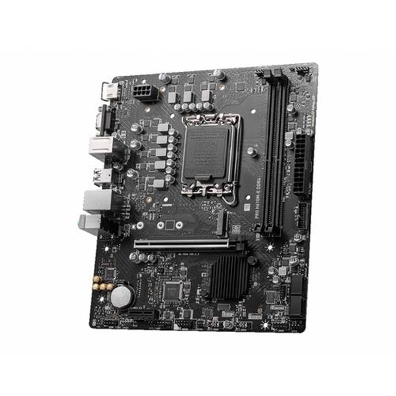 MSI PRO H610M-E DDR4 moederbord Intel H610 LGA 1700 micro ATX