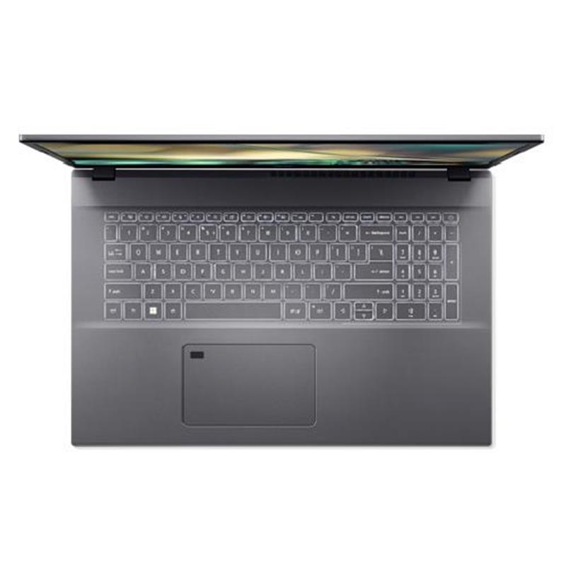 Acer Aspire 5 A517-53-546C Laptop 43,9 cm (17.3"") Full HD Intel® Core™ i5 i5-1235U 16 GB DDR4-SDRAM 512 GB SSD Wi-Fi 6 (802.11ax) Windows 11 Pro Grij