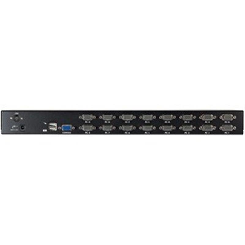 StarTech.com 16-poort 1U-Rack USB KVM-switch met OSD en Bekabeling