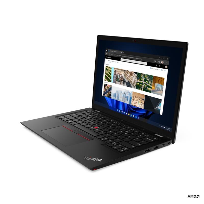 Lenovo ThinkPad L13 Yoga 5675U Hybride (2-in-1) 33,8 cm (13.3"") Touchscreen WUXGA AMD Ryzen™ 5 PRO 8 GB DDR4-SDRAM 256 GB SSD Wi-Fi 6E (802.11ax) Win