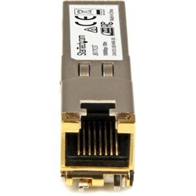 StarTech.com Gigabit RJ45 Koper / Copper SFP Transceiver Module HP J8177C Compatibel