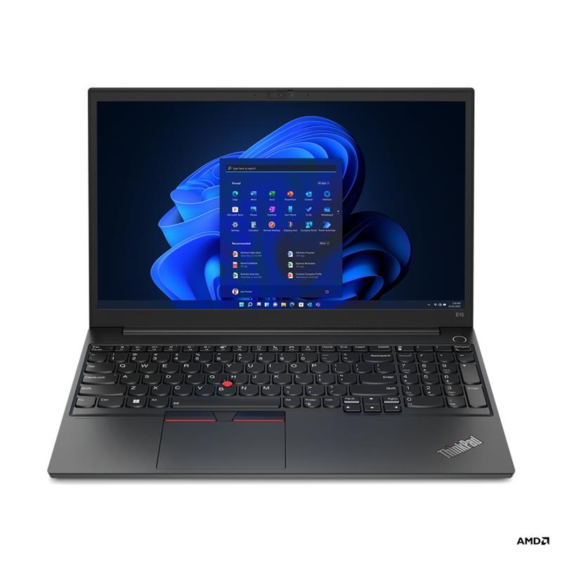 Lenovo ThinkPad E15 5825U Notebook 39,6 cm (15.6"") Full HD AMD Ryzen™ 7 16 GB DDR4-SDRAM 512 GB SSD Wi-Fi 6 (802.11ax) Windows 11 Pro Zwart