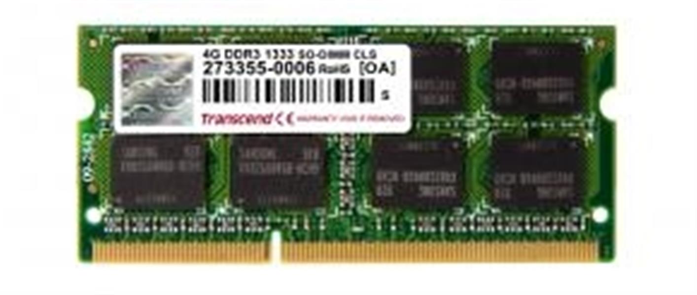 TRANSCEND soDIMM TS DDR3 4GB 1333